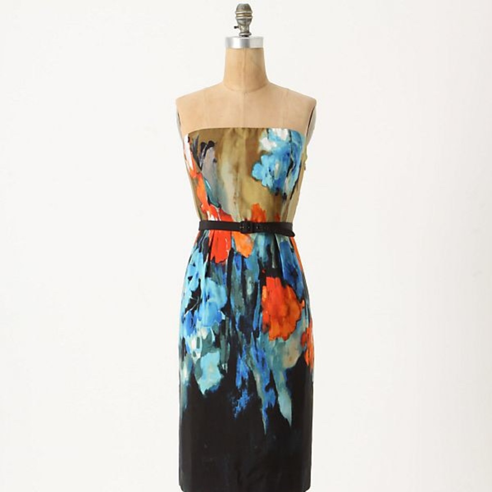 Anthropologie Splashed Palette dress Moulinette